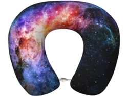 Almohada Viaje Galaxy In Espuma Viscoelástica Poliéster, Soporte Relajación, Fácil Viajes
