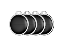 Localizador Find My Pack 4 Para Llaves, Cartera, Equipaje Y Mascotas Con Alarma Sonora, Batería Incluida.