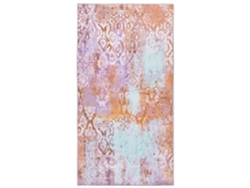 Tapete Oriental De Tecelagem Plana Beliani Zenvira De Poliéster Multicolor 80x150