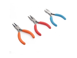 3 Mini Pinzas Para La Fabricación Profesional De Joyas, Tijeras Para Cadenas (colores Aleatorios)