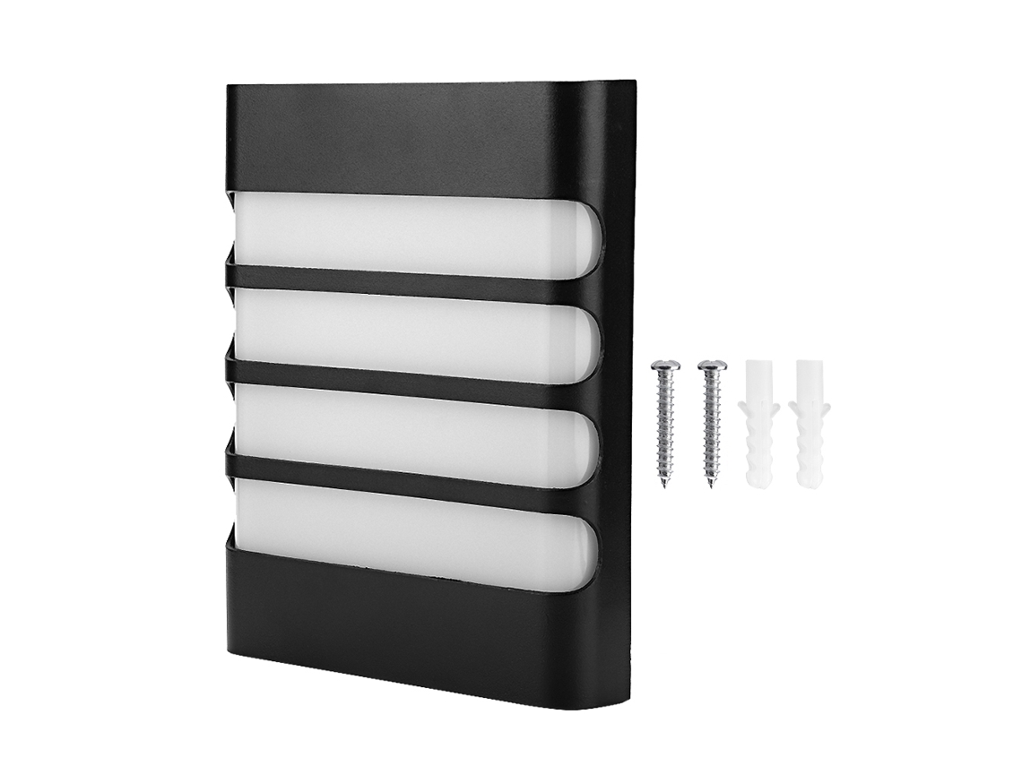 2026-lámpara De Pared Led 18w Exterior Impermeable Para Balcón, Corredor, Habitación, Jardín Ac85-265v