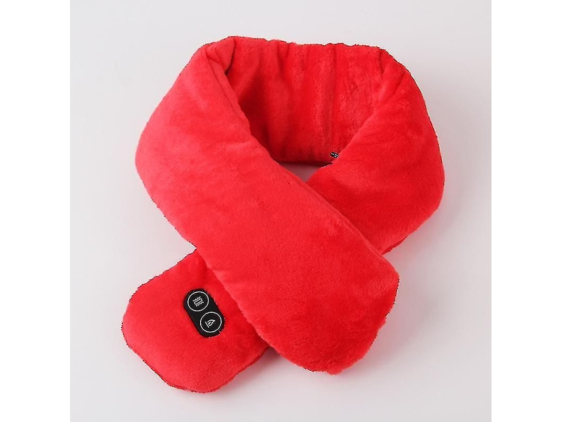 Bufanda Inteligente Eléctrica Con Aislamiento Térmico, Unisex, Roja.