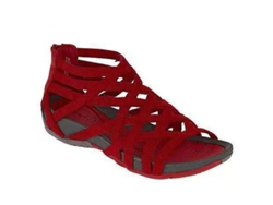 Sandalias Romanas Estilo Gladiador Con Punta Redonda Y Diseño De Tiras Para Mujer, Ideales Para La Playa En Verano. Materiales De Calidad.