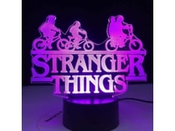 Lámpara 3D de Stranger Things, luz nocturna con 16 colores cambiantes KOFIHETY
