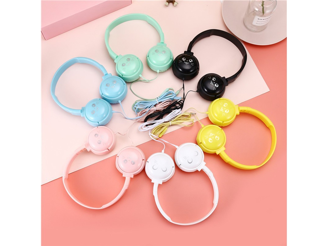 Auriculares Portátiles Con Cable De 3,5 Mm Para Música, Niños, Mp4, Mp3, Smartphones Y Portátiles.