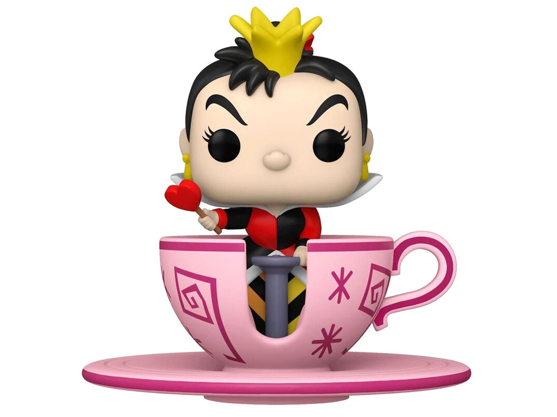 Figura Pop Walt Disney World 50th Queen Of Hearts At The Mad Tea Party Exclusiva B.active