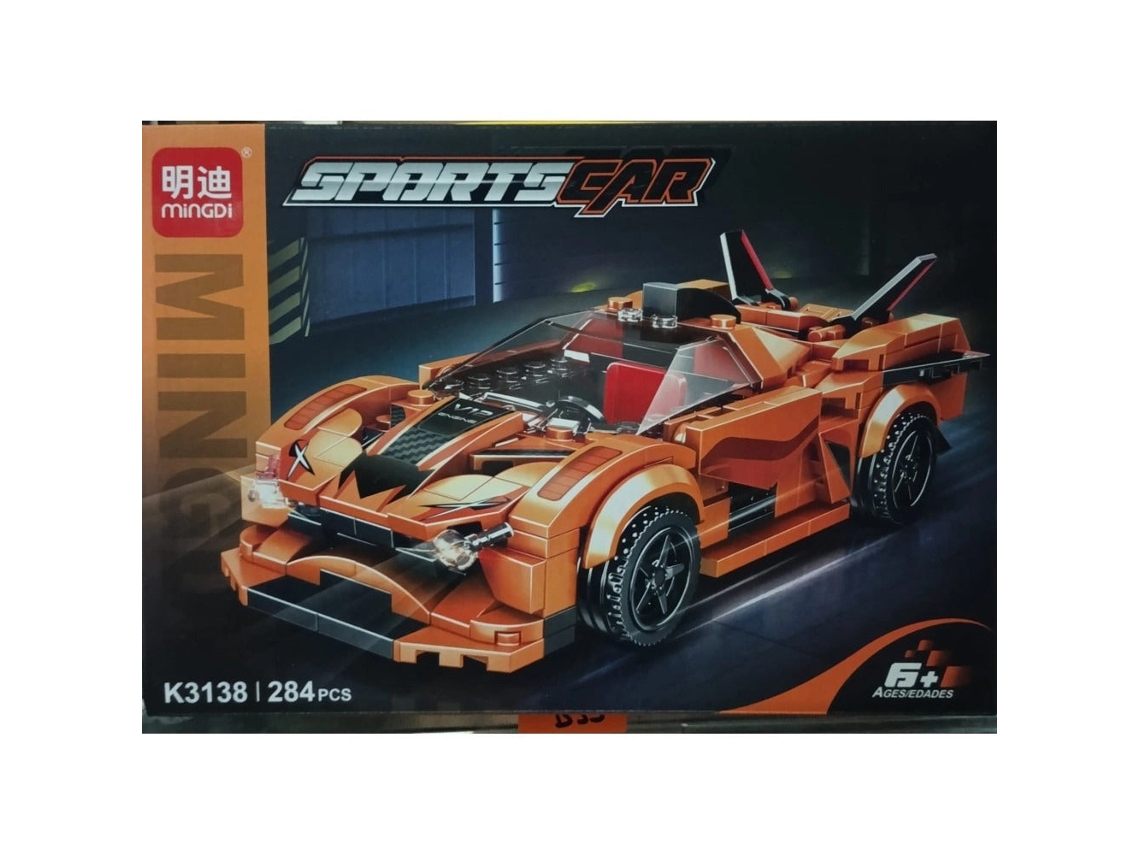 Puzzle de coche deportivo K3138, 284 piezas, nuevo