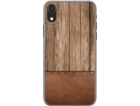 Carcasa iPhone XR TUMUNDOSMARTPHONE Madera 09 Multicolor