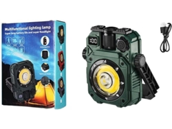 Linterna De Camping Con Energía Solar Y Brillo Ajustable, Cinco