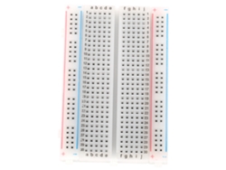 3 Peças De Tabuleiro De Protoboard Sem Soldadura Com 400 Pontos Abs Para Circuitos Eletrônicos