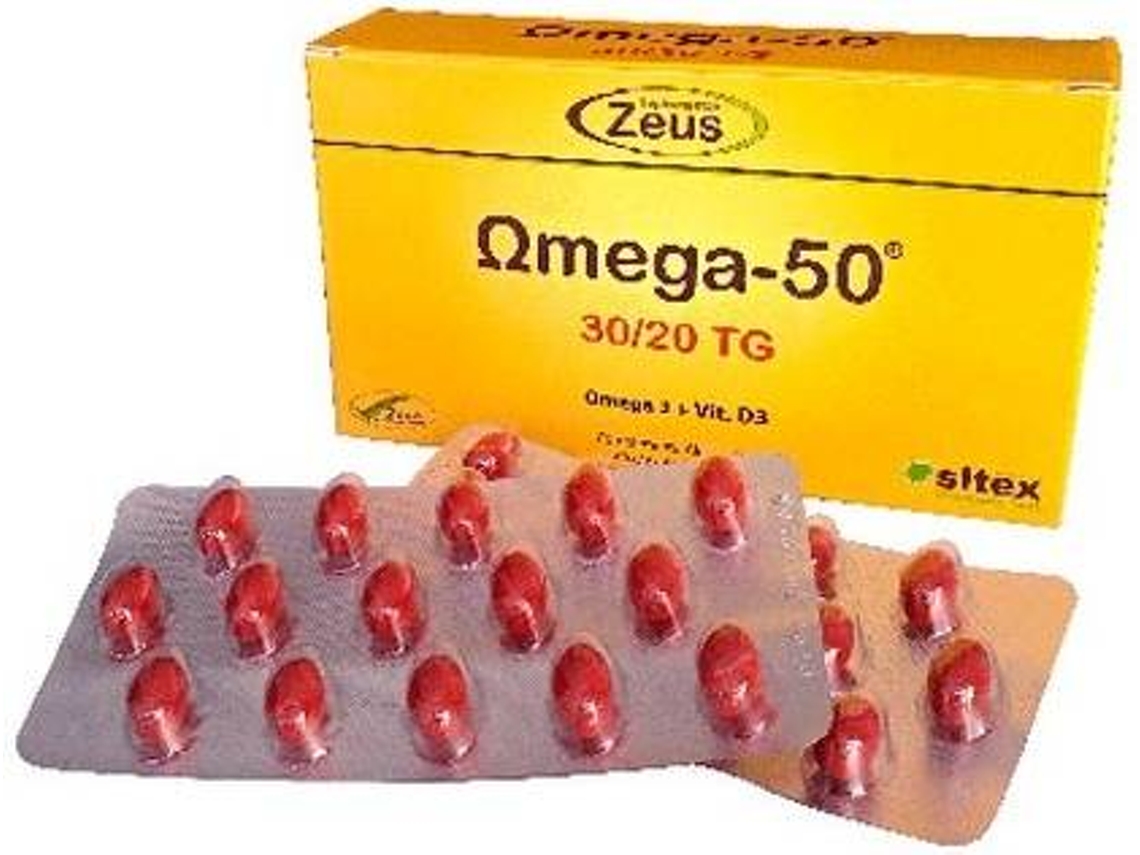 Complemento Alimentar ZEUS Ómega / (30 cápsulas)