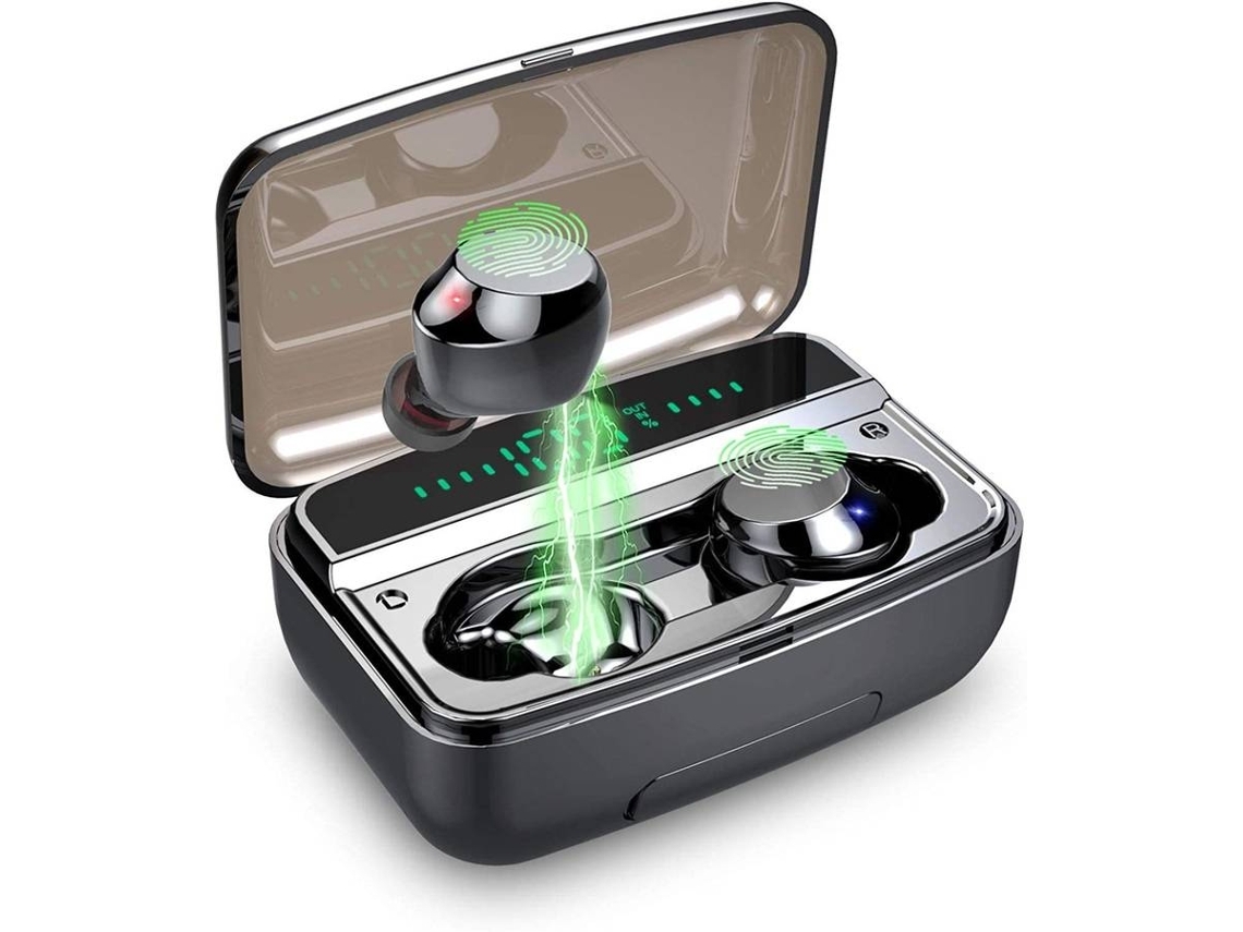 Auriculares Bluetooth True Wireless A1 816-Xw Micrófono In Ear Cancelación De Ruido Negro VEANXIN