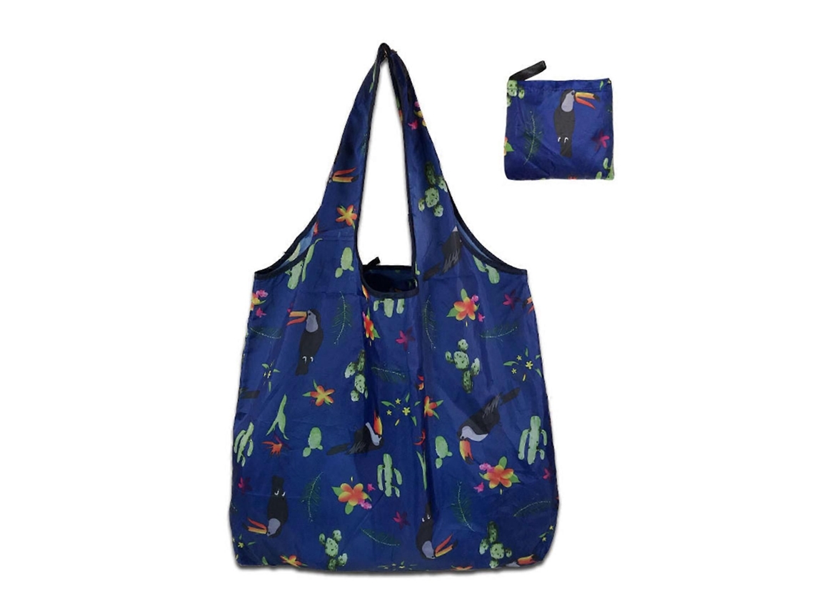 Bolsa de la compra plegable, moderna y funcional, fácil de transportar, con gran capacidad y versátil. GOKOCO