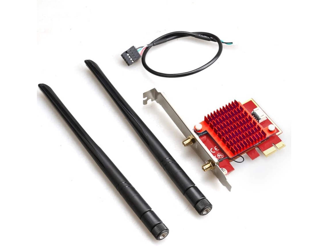 Tarjeta De Red Wifi6e Ax210 Gigabit De 6 Ghz - Adaptador De Escritorio Con Bluetooth 5.2
