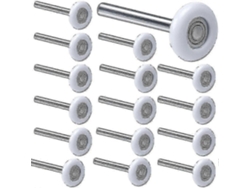 Paquete de 4 platillos para macetas de 18 cm de diámetro, de plástico negro, ideales como bandejas para macetas Beijiyi (18 cm)