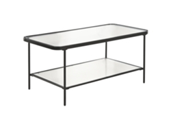 Mesa de Centro BELIANI Blair de Vidrio de Seguridad Templado Transparente 51X100X45