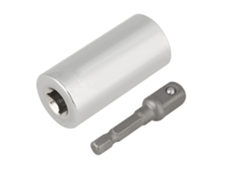 Juego de adaptadores de tornillos universales de 7 a 19 mm para llave dinamométrica y taladro