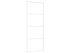 Puerta corrediza VIDAXL Blanco Cristal (76x205cm)