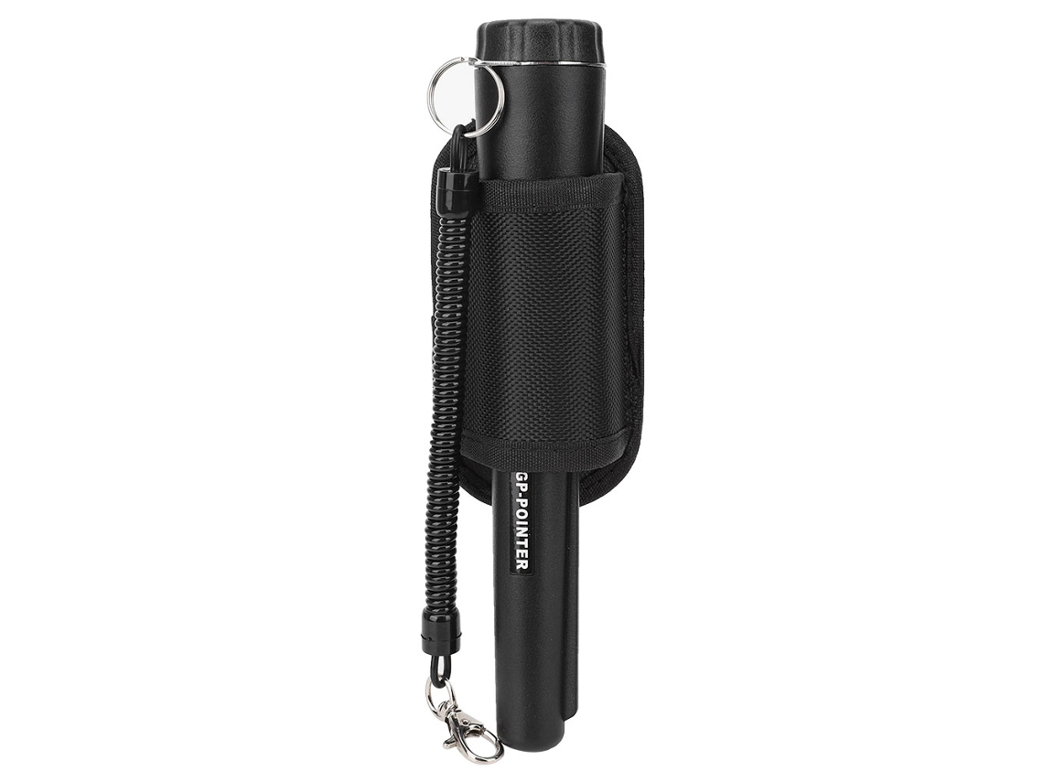 Detector de metales portátil de alta sensibilidad, puntero para búsqueda de oro y seguridad.