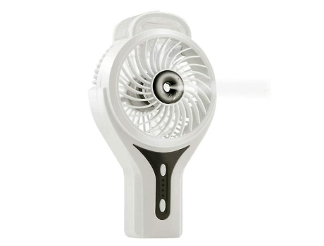 Mini ventilador de nebulización USB portátil con humidificador de niebla de enfriamiento personal Mini ventilador de enfriamiento recargable de BIS...