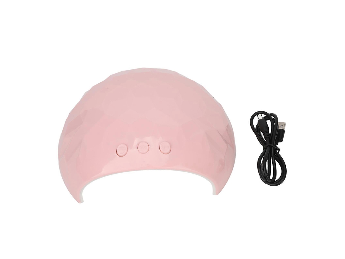 Juego de 2 lámparas UV LED para uñas, 12 chips de luz, lámpara de manicura USB de 180 grados Ly Ebike