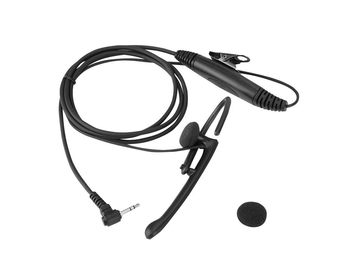 Auriculares de radio (micrófono, 2,5 mm, 1 pin)