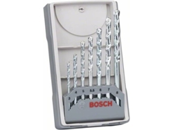 Conjunto de Brocas BOSCH para Mampostería - 7 Un - Cyl-1 - 3/4/5/5,5/6/7/8 mm