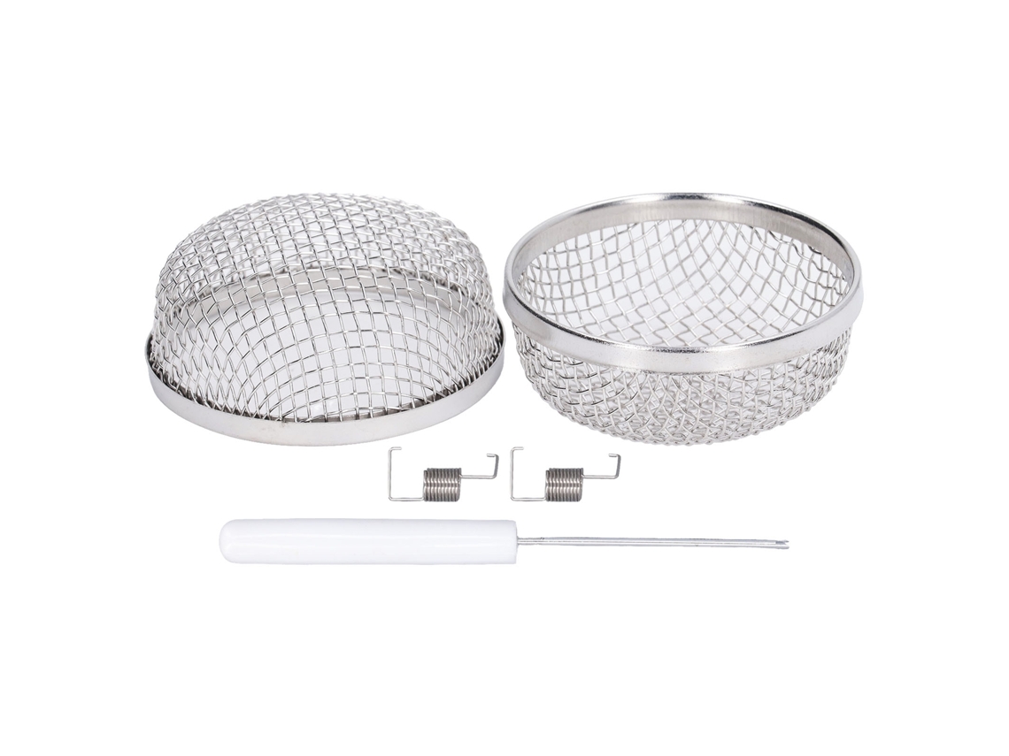 Casco de ventilación de acero inoxidable para calentador de agua (2 unidades)