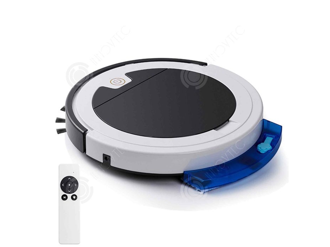 robot aspirador 2000mah área adecuada 120-150 metros cuadrados funcionamiento silencioso 55db limpieza profunda INNOVTEC
