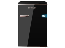 Cecotec Mini Nevera Retro 1 Puerta - 110 L Bolero Coolmarket Tt Origin 110 Black E. Mini Frigorífico, Icebox, Luz Interior
