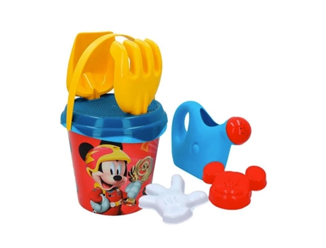 ColorBaby Set de Playa: Mickey Mouse Palas y Cubo