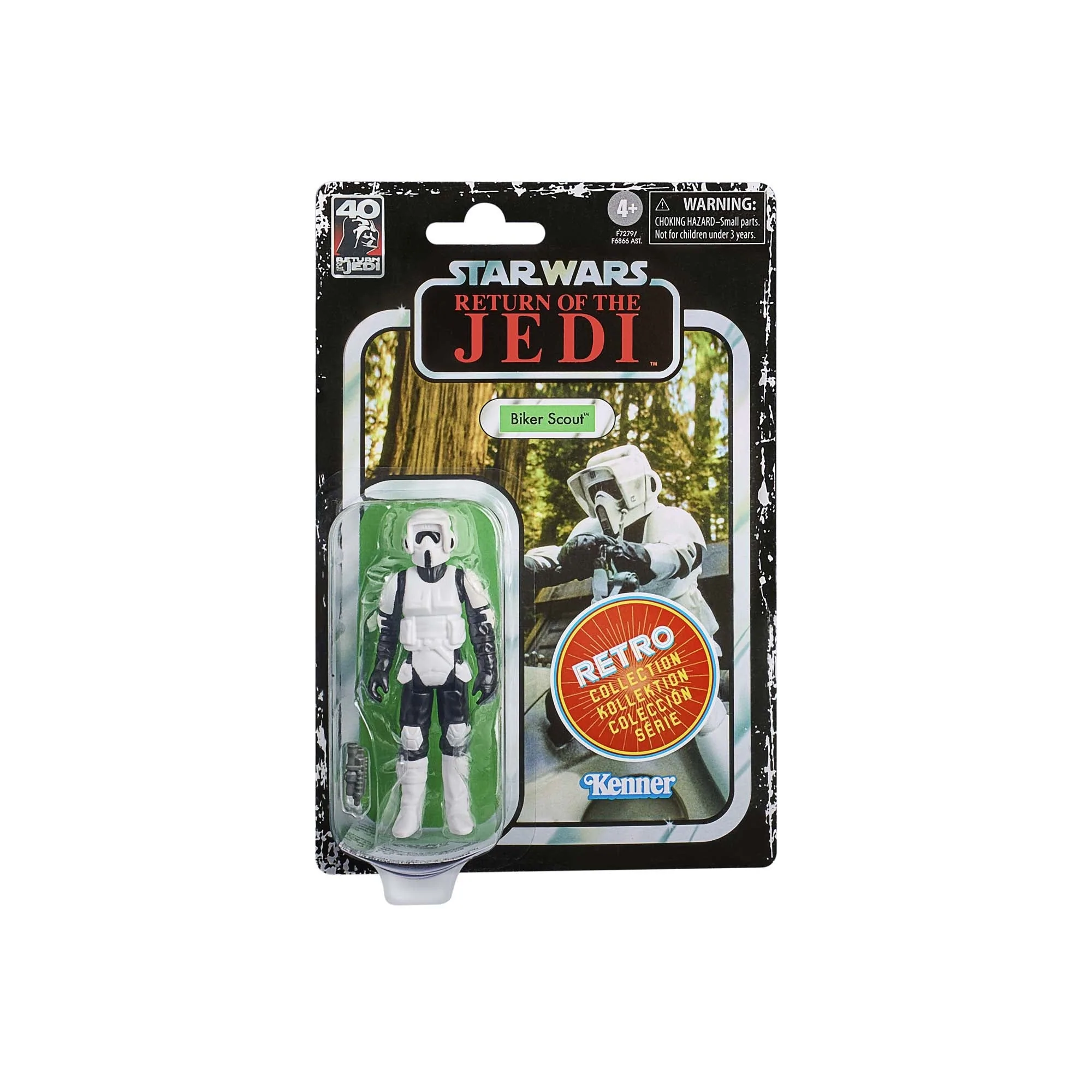 Figura de Acción STAR WARS Retro Collection Biker Scout (Edad Mínima: 4 años)
