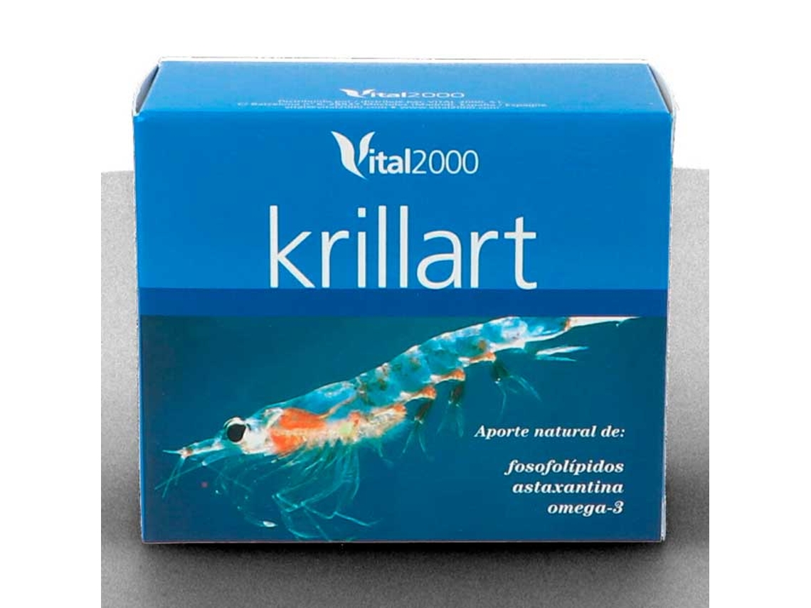 Complemento Alimentar VITAL 2000 Krillart 60 (70 Cápsulas)
