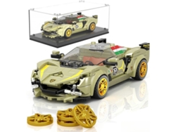 Kit de montagem de modelo de carro esportivo italiano King Bull Sian 27003s