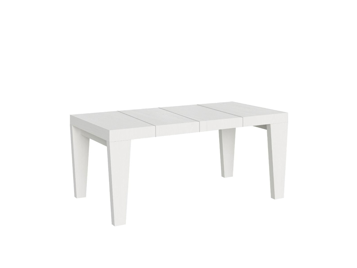 Mesa extensible 90x130/234 cm Spimbo Premium Fresno Blanco ITAMOBY