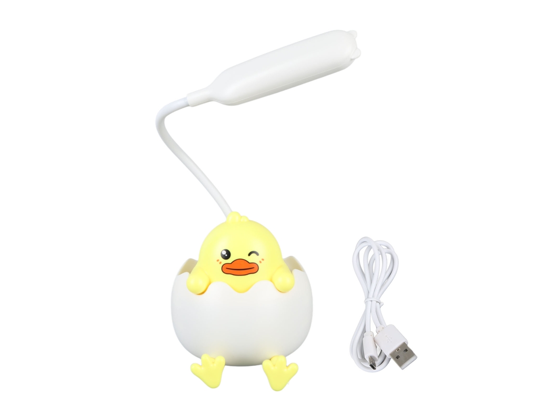 2026-lámpara De Noche Led Con Porta Bolígrafos Protección Ocular Carga Usb Flexible Para Dormitorio Lectura Estudio