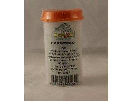 Complemento Alimenticio para Aves ORNIEX Caroteno (50g)