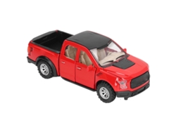 Rebe - Coche miniatura de aleación metálica a escala 1:28, juguete educativo de alta simulación con mecanismo de tracción para niños y niñas, color rojo.