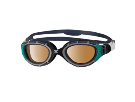 Óculos Polarizados de Natação Ultra Predator Flex Preto Smallzoggs