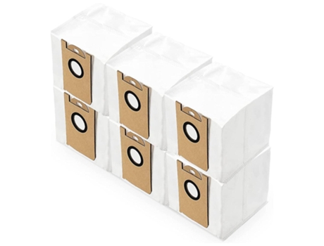 Kit de sacos de pó 6 peças para neabot q11 robô doméstico substituir sacos de pó
