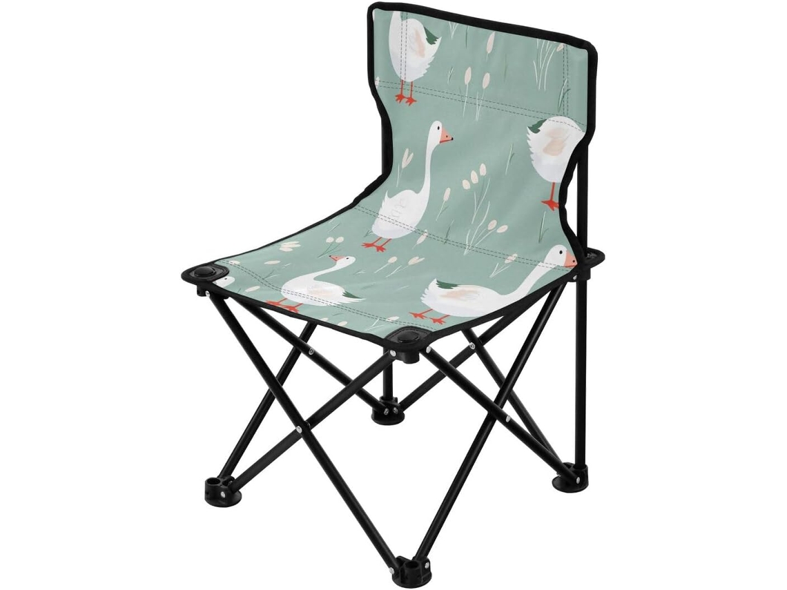 Bonita Silla Plegable De Camping Resistente Duradera Portátil Fácil Instalar