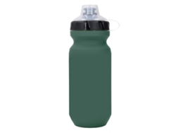 Botella de agua portátil para ciclismo de 610 ml, color verde.