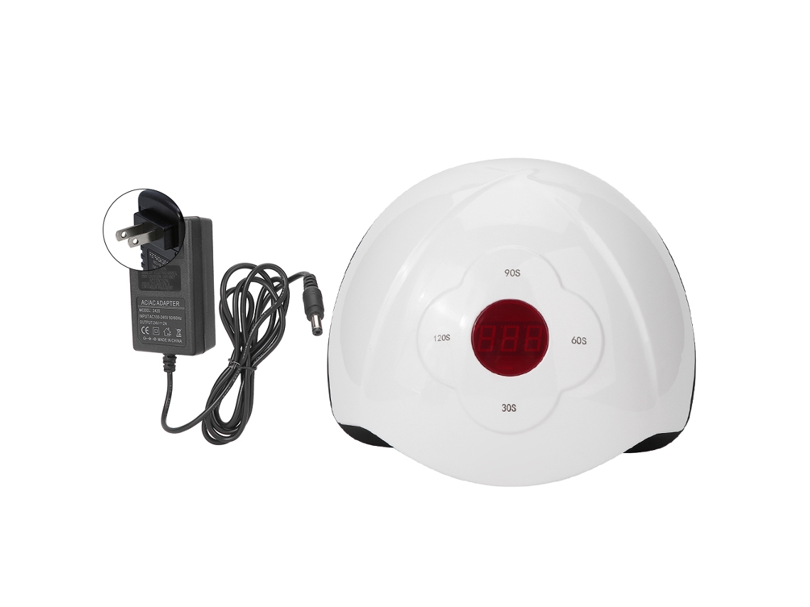 Lámpara de secado LED UV profesional de 90 W para esmalte de uñas en gel y máquina de curado de uñas.