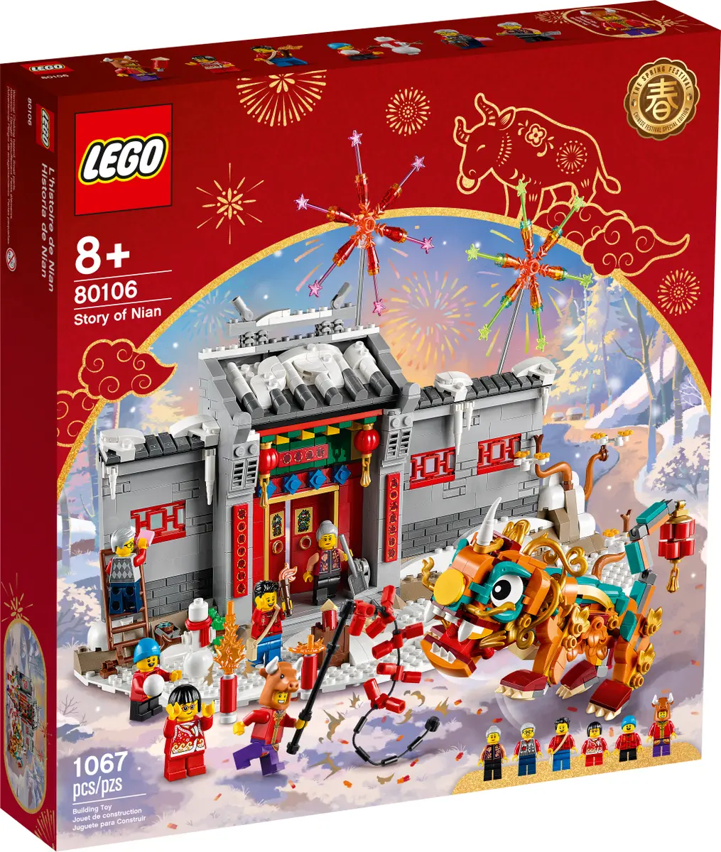 Lego de temporada: La historia de Nian - 80106
