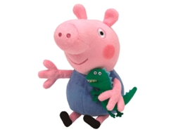 Peluche TY Beanie Boos George Peppa Pig 15 cm