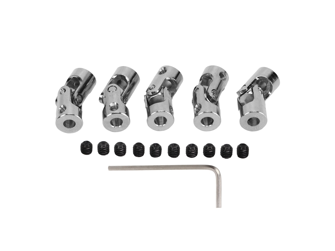 Buje De Eje Rotativo Universal De 2 Etapas Y 4 Mm Para Motor De Coche, Barco O Rc (pieza De Repuesto Para Automoción, 5 Unidades)