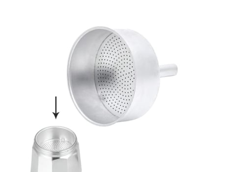 Embudo Cafetera Aluminio Classic / Inducción 9 Tazas ORYX