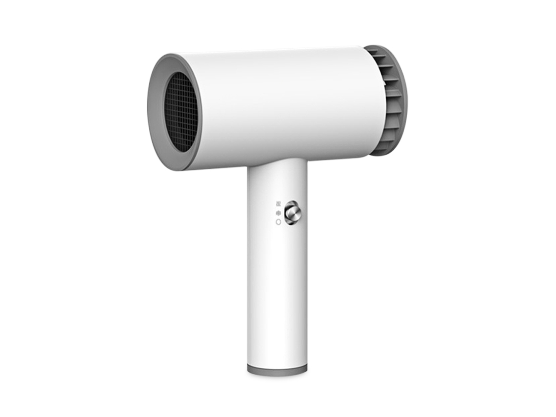 SIURN Secador de Pelo Inalámbrico Aire Frío/Calor Portátil USB Recargable Inteligente