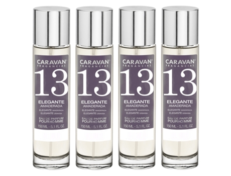 4x Perfume de Mujer Nº13 150ml CARAVAN