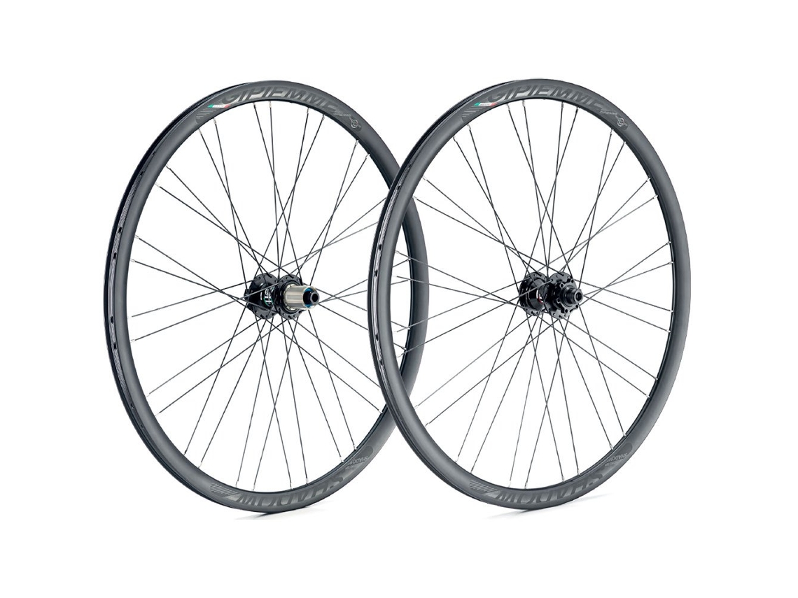 Par Rodas Estrada Shadow 6B Disc Tubeless Preto 12 X 100 / 12 X 142 Mm / Shimano/Sram Hggipiemme